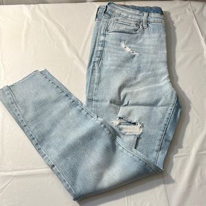 AERO SUPER HIGH RISE JEGGING JEANS Blue 14R